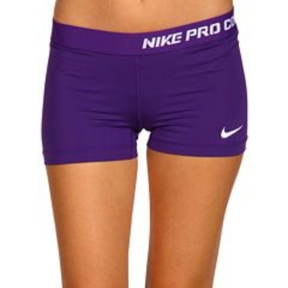 Nike Pants - Purple Nike Pro Combat Shorts, size M
